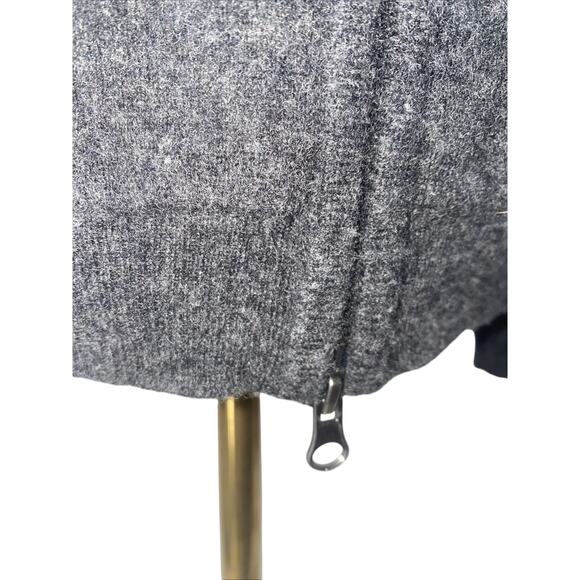 RAILS Mens Wool Blend Medium Ryder Charcoal Heather Hoodie Full Zip - Picture 2 of 10